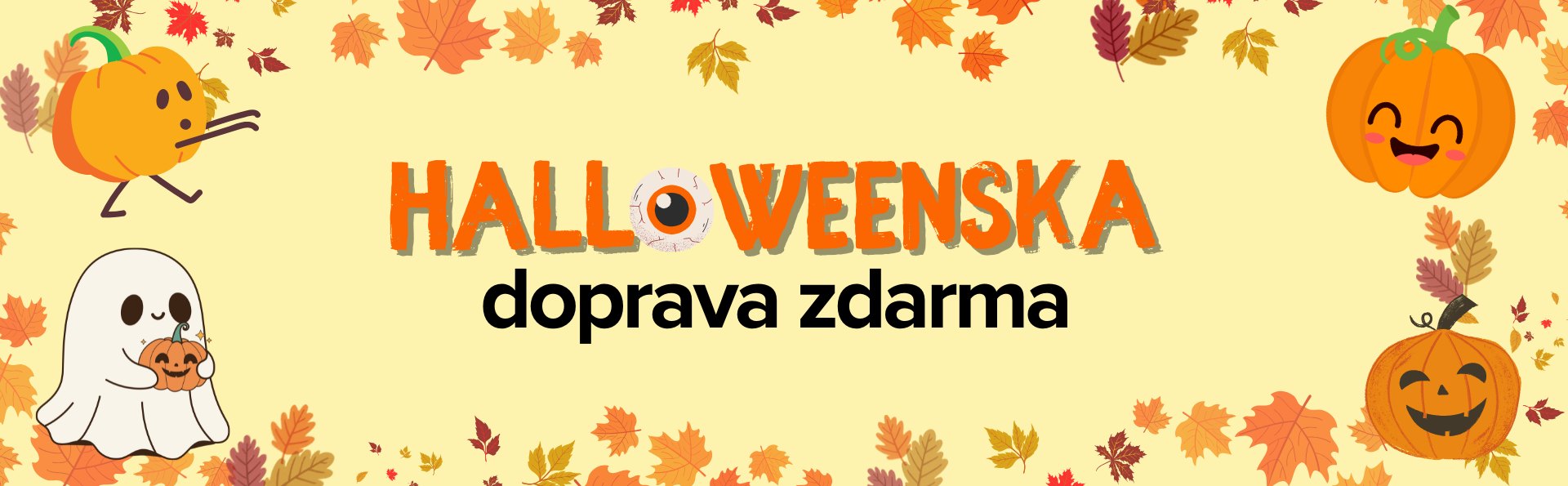 Halloweenska doprava zdarma